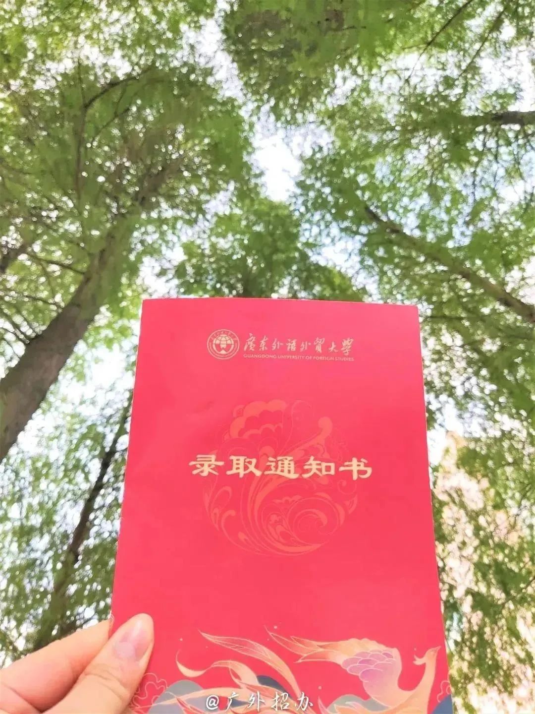 承载着希望和梦想的录取通知书 即将与新同学见面 广州体育学院 ems