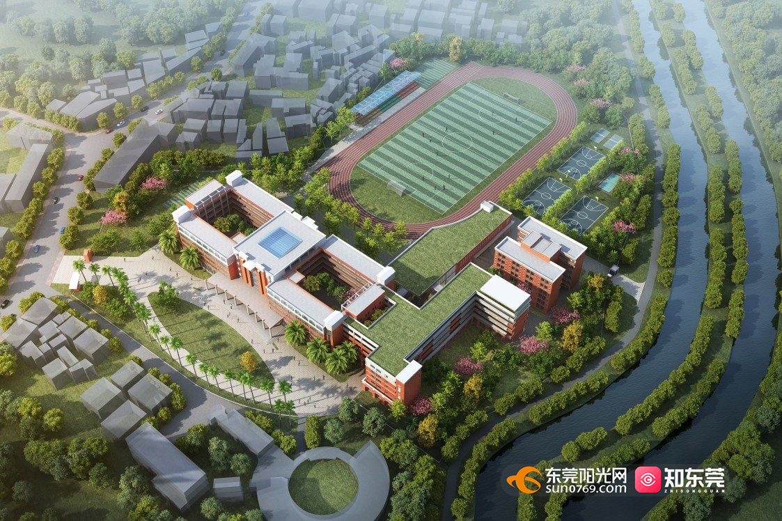 东莞市凤岗镇镇田小学新建教学楼,功能楼