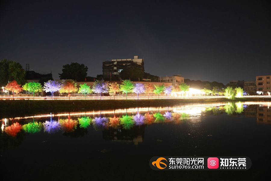 东莞乡村夜景颜值原来这么高 越逛越爱