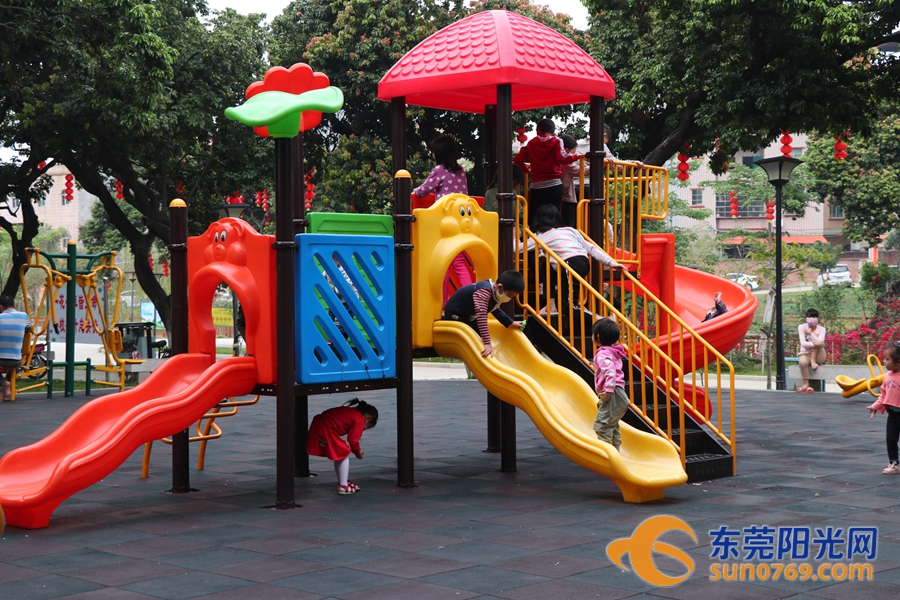 大朗松柏朗荔枝公园绿意盎然 成市民打卡好去处