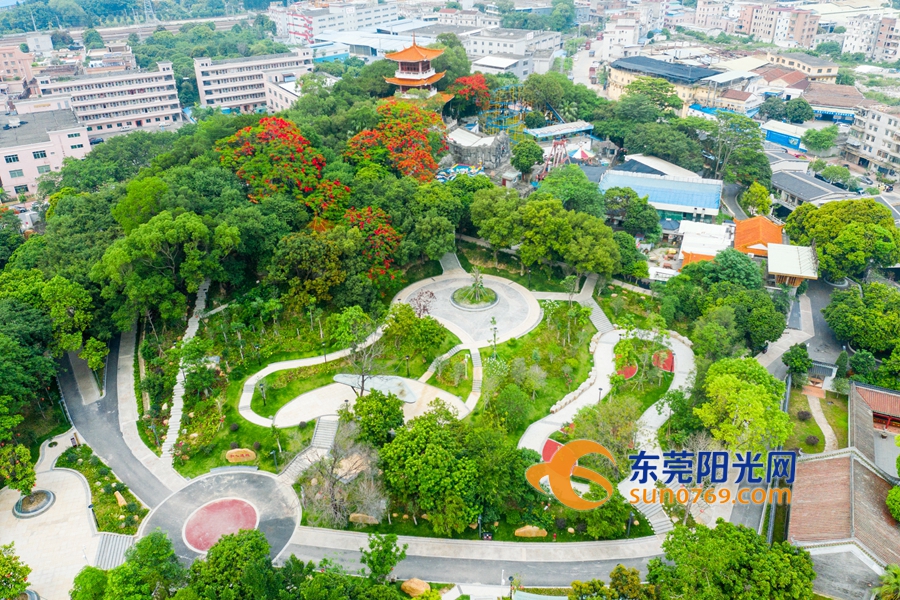 正文目前,茶山鎮共打造了45個公園,有定位城市綜合性公園的茶山公園