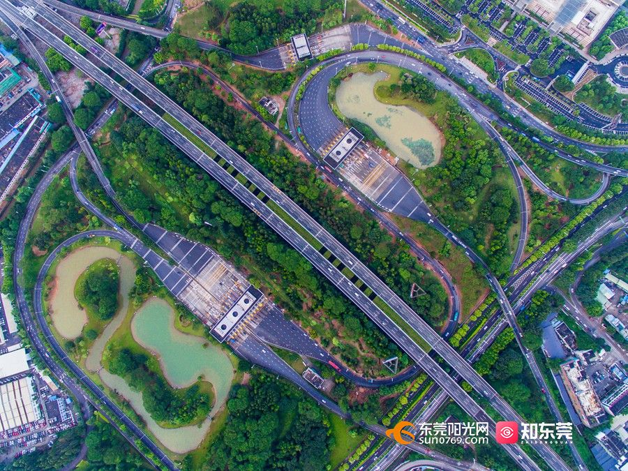 环城路绿色路立交过去的东莞,尤其是现在的城区和水乡一带曾经河流