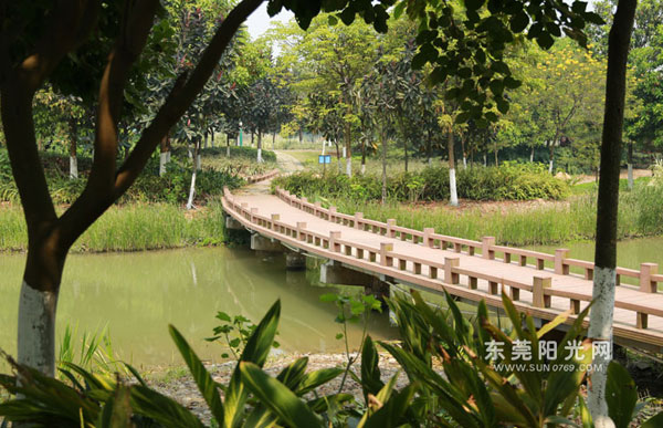 東莞市松山湖(生態園)園區的核心區域,於寮步,橫瀝,東坑,企石,石排