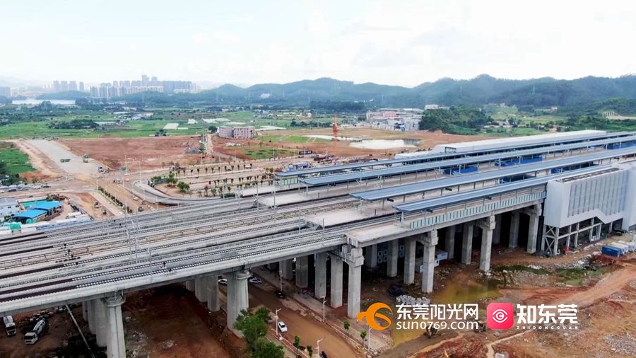 又有新进展赣深高铁东莞南站多项工程本月底完工