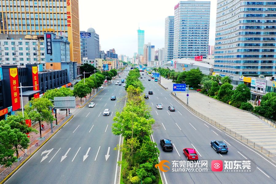 行驶在厚街这段路上,一路好心情!_东莞阳光网