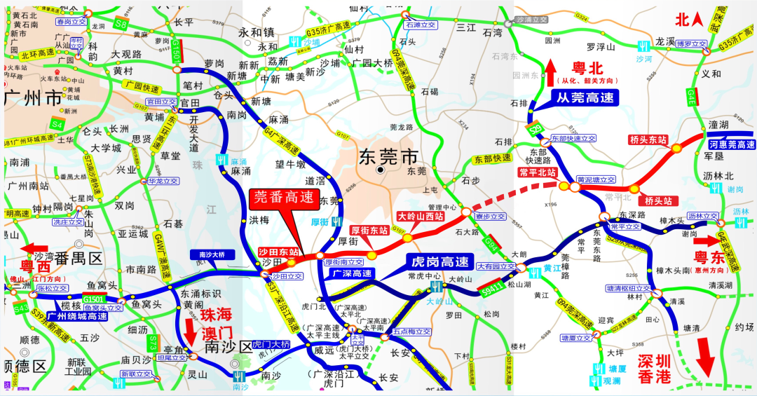 莞番高速二期顺利通车这些镇街出行更方便啦