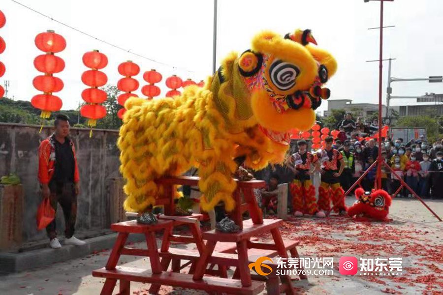 横沥半仙山村古建筑群装扮一新,喜气洋洋
