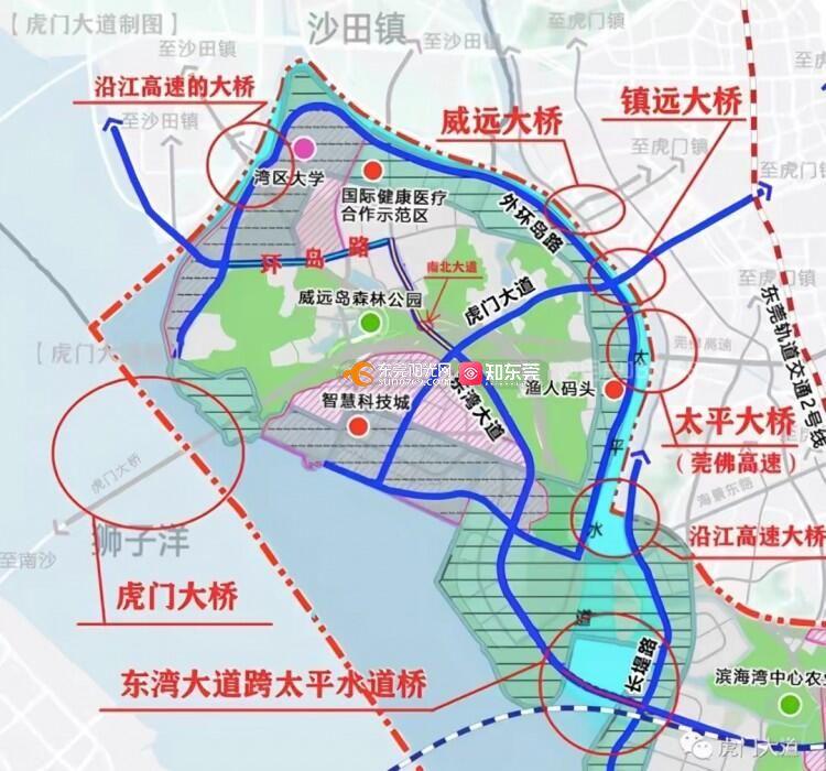 东莞市沙田齐沙规划图片