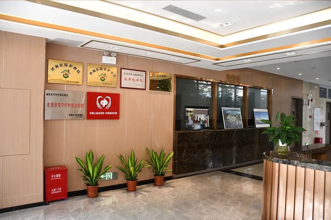 广东省医养结合示范机构在洪梅医院正式揭牌