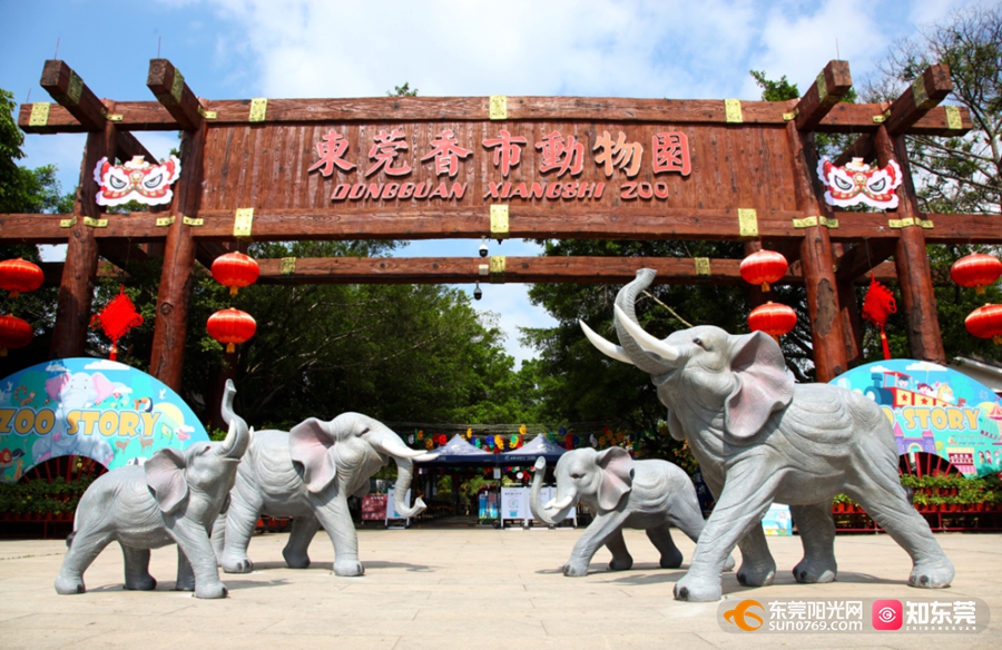 香市动物园游玩图片