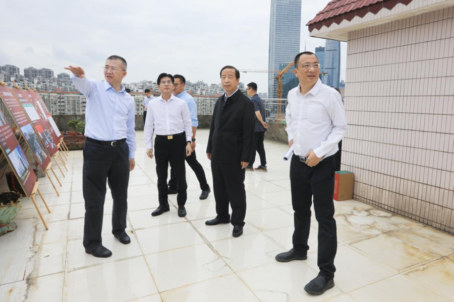 肖亚非赴东城街道调研城中村改造