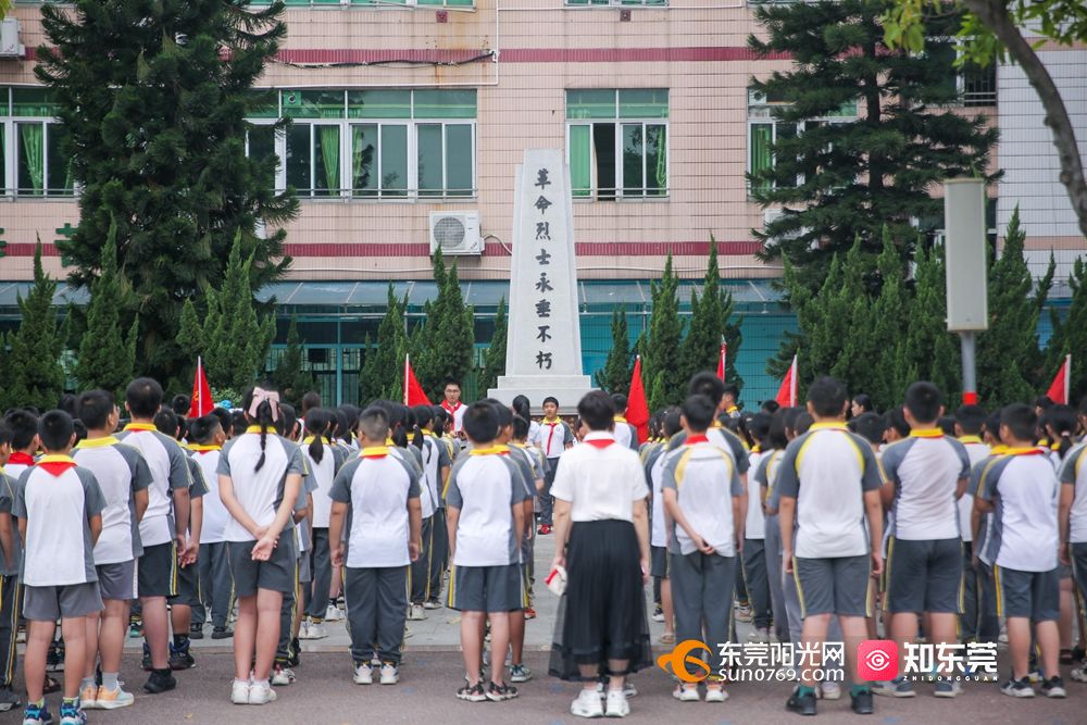 赓续红色血脉厚植家国情怀东莞中小学开展清明祭英烈活动