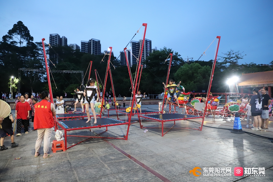 助力"百千万工程"|桥头石水口公园"夜生活"精彩开启_东莞阳光网