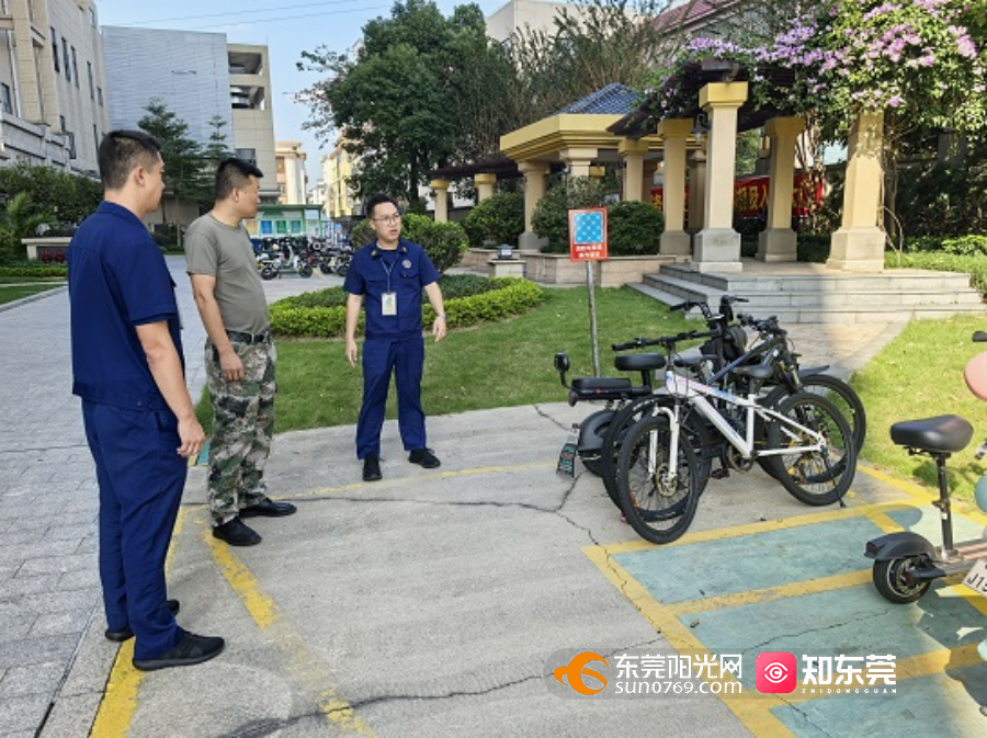 东莞各地持续推动电动自行车全链条整治走深走实