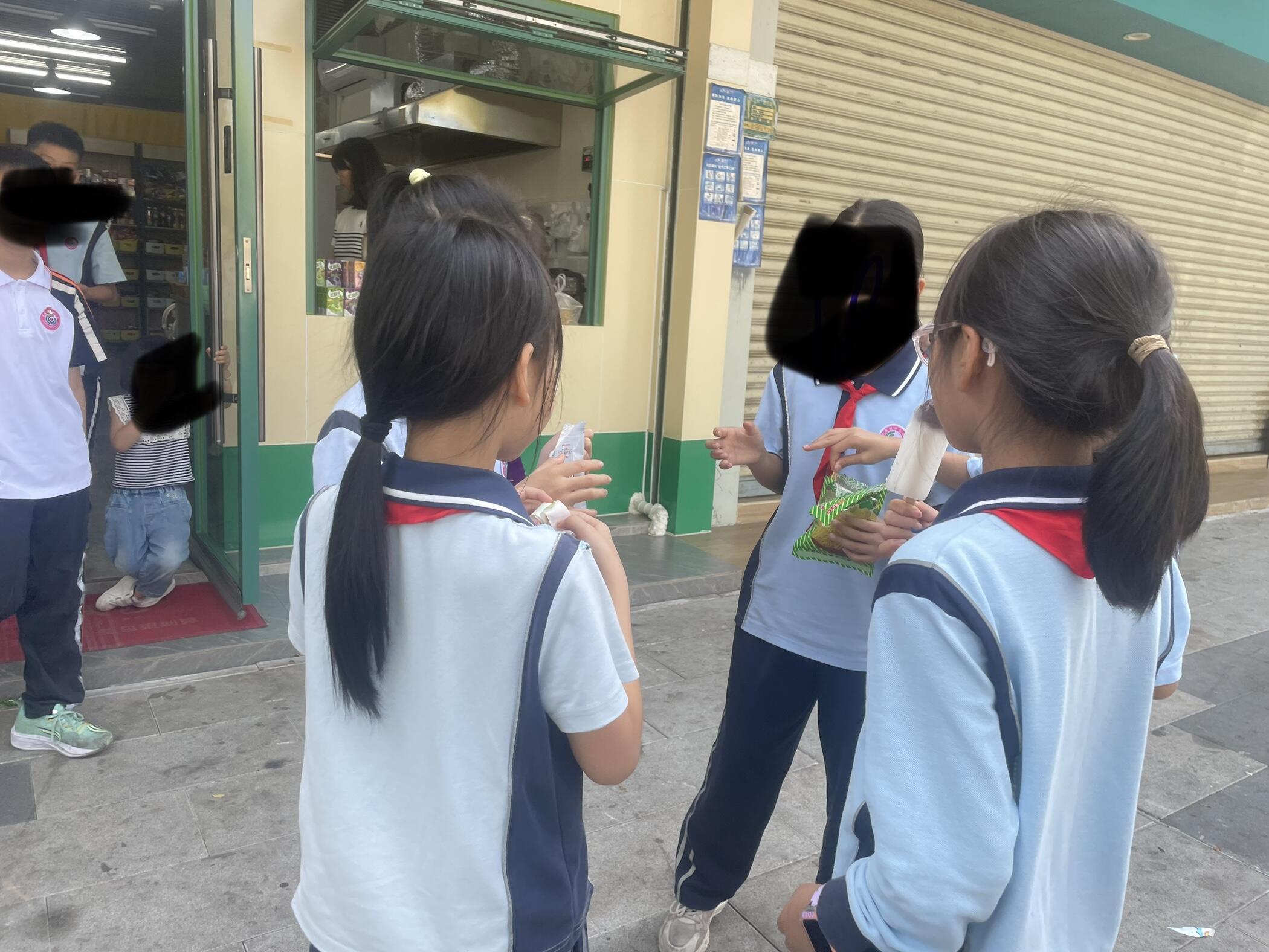 清溪中心小学后门开放