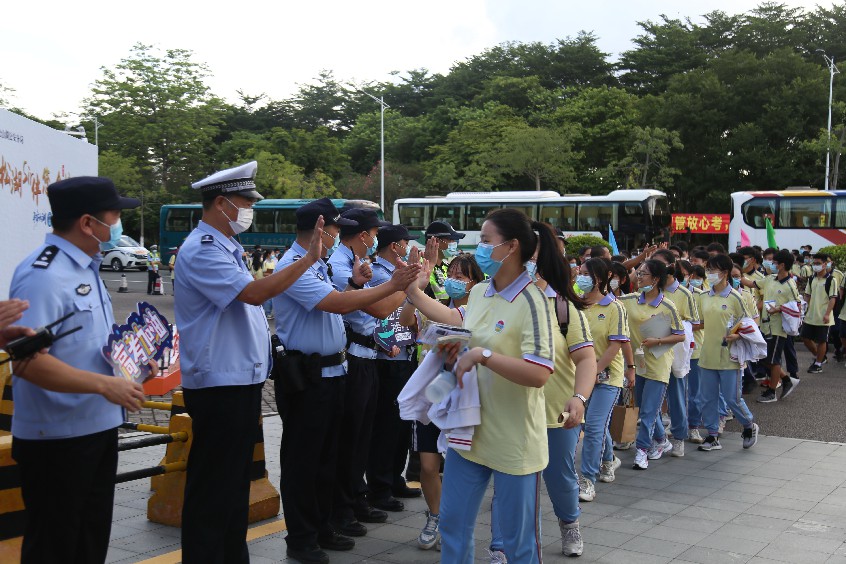 大朗学子加油