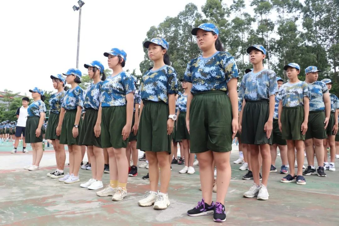 以梦为原点扬帆起航—东莞市横沥爱华学校2020年国防教育活动开营仪式