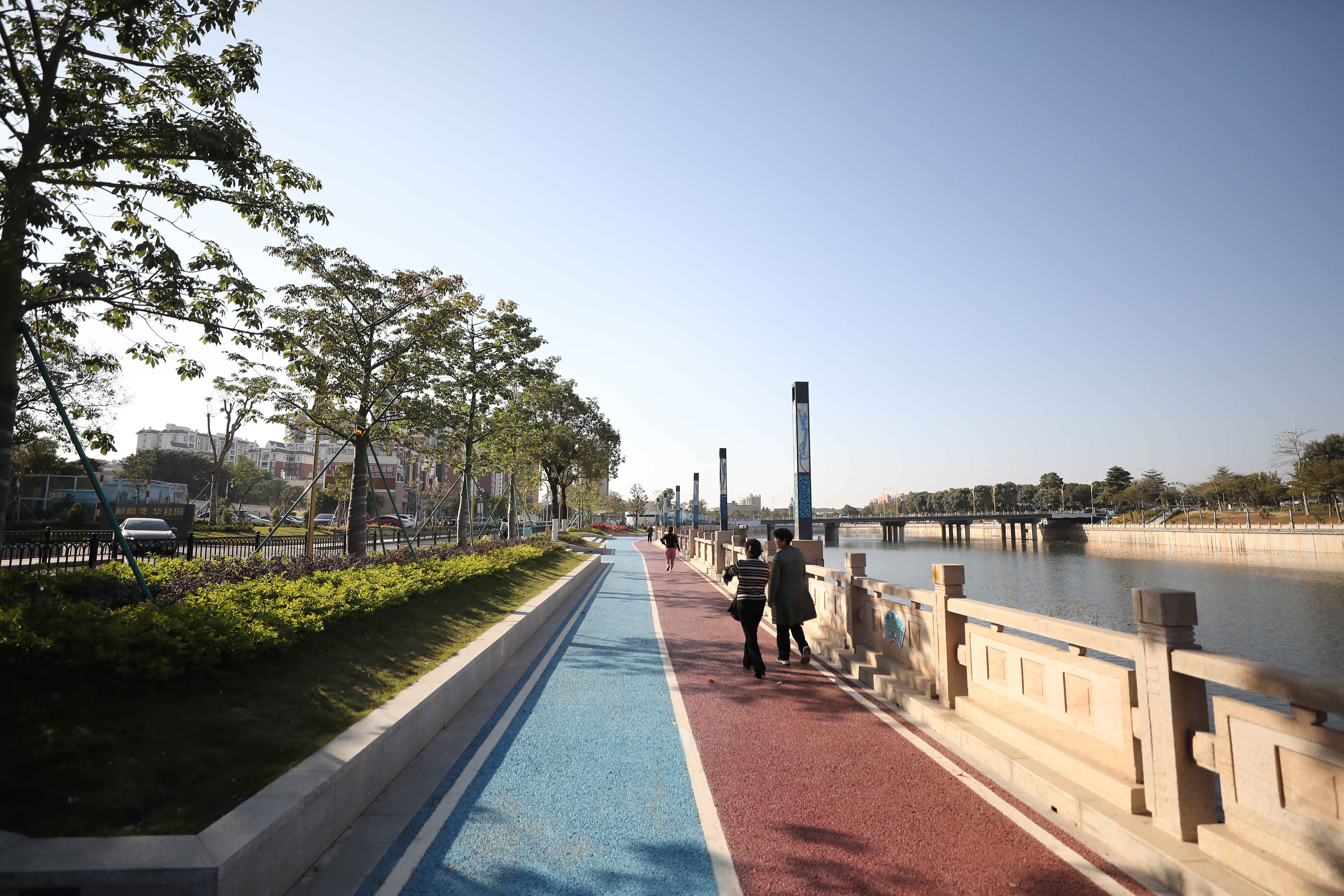 凤岗一河两岸瞩目升级唯美大片随手拍