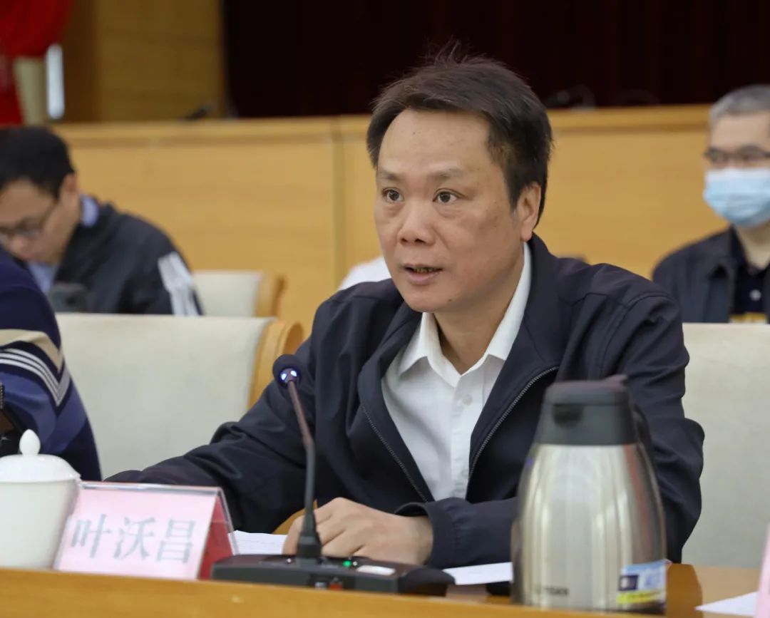 叶沃昌充分肯定了过去一年大家的工作.