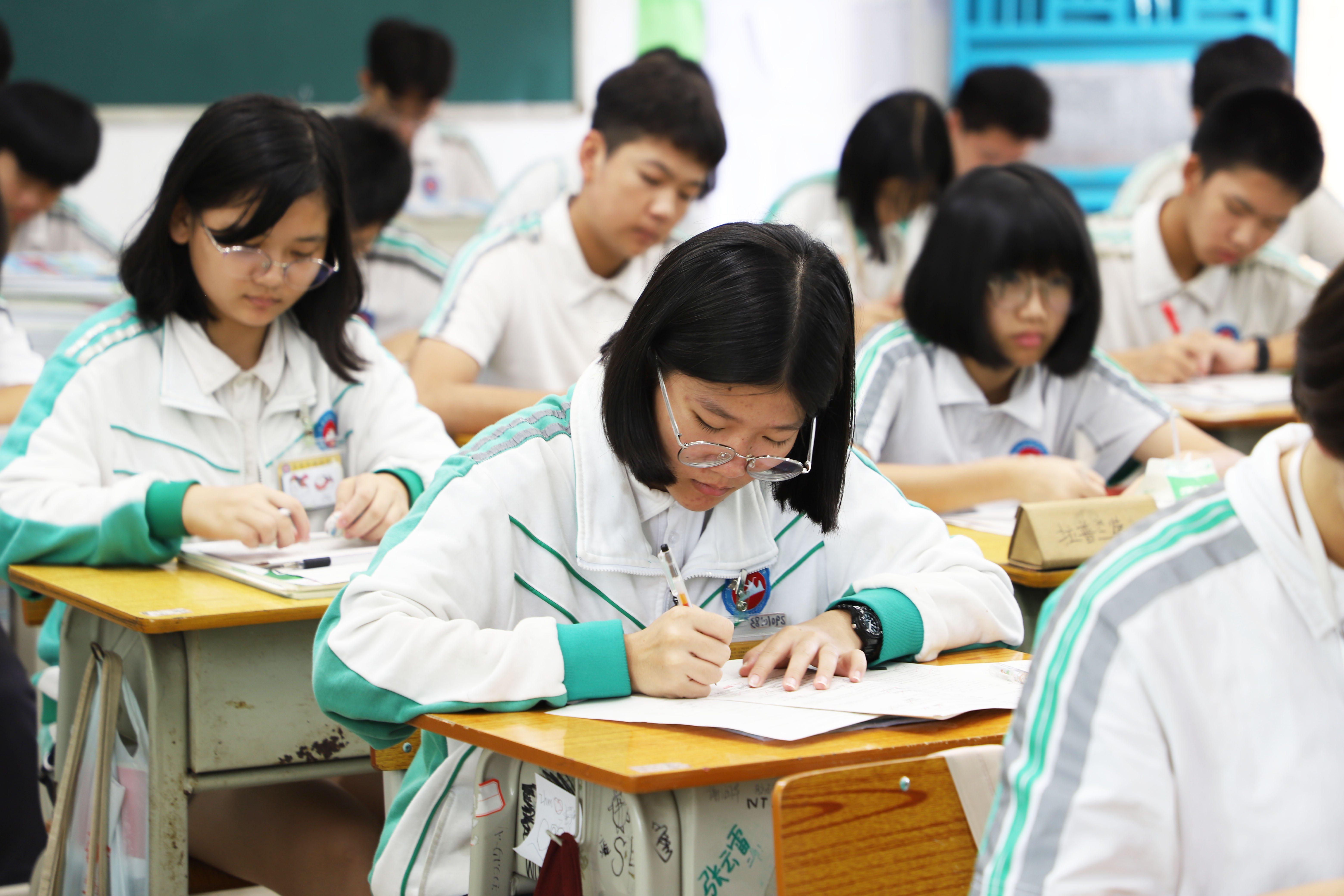 谢岗中学907名学子积极备战中考