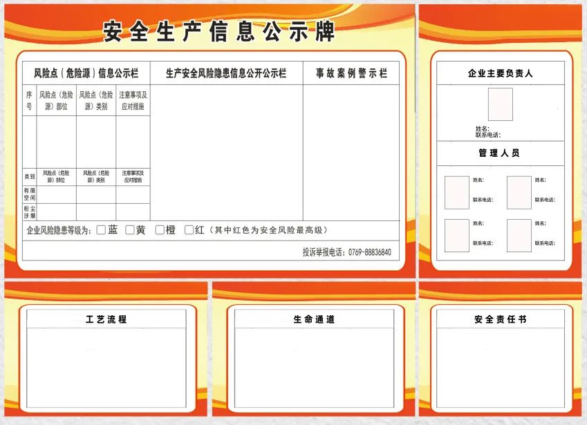 8月起道滘全面推行企業一上崗五上牆安全風險分級分類管控模式