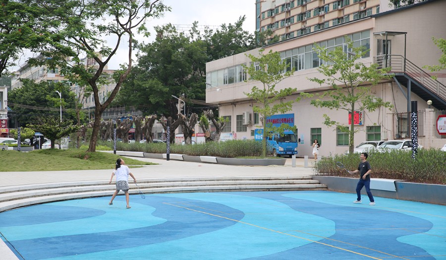 67凤岗镇官井头村随民心遂民意打造舒适家园