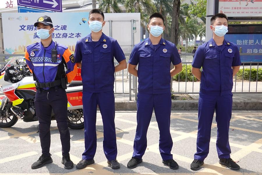 虎门消防五一期间24小时备勤守护虎门人民平安