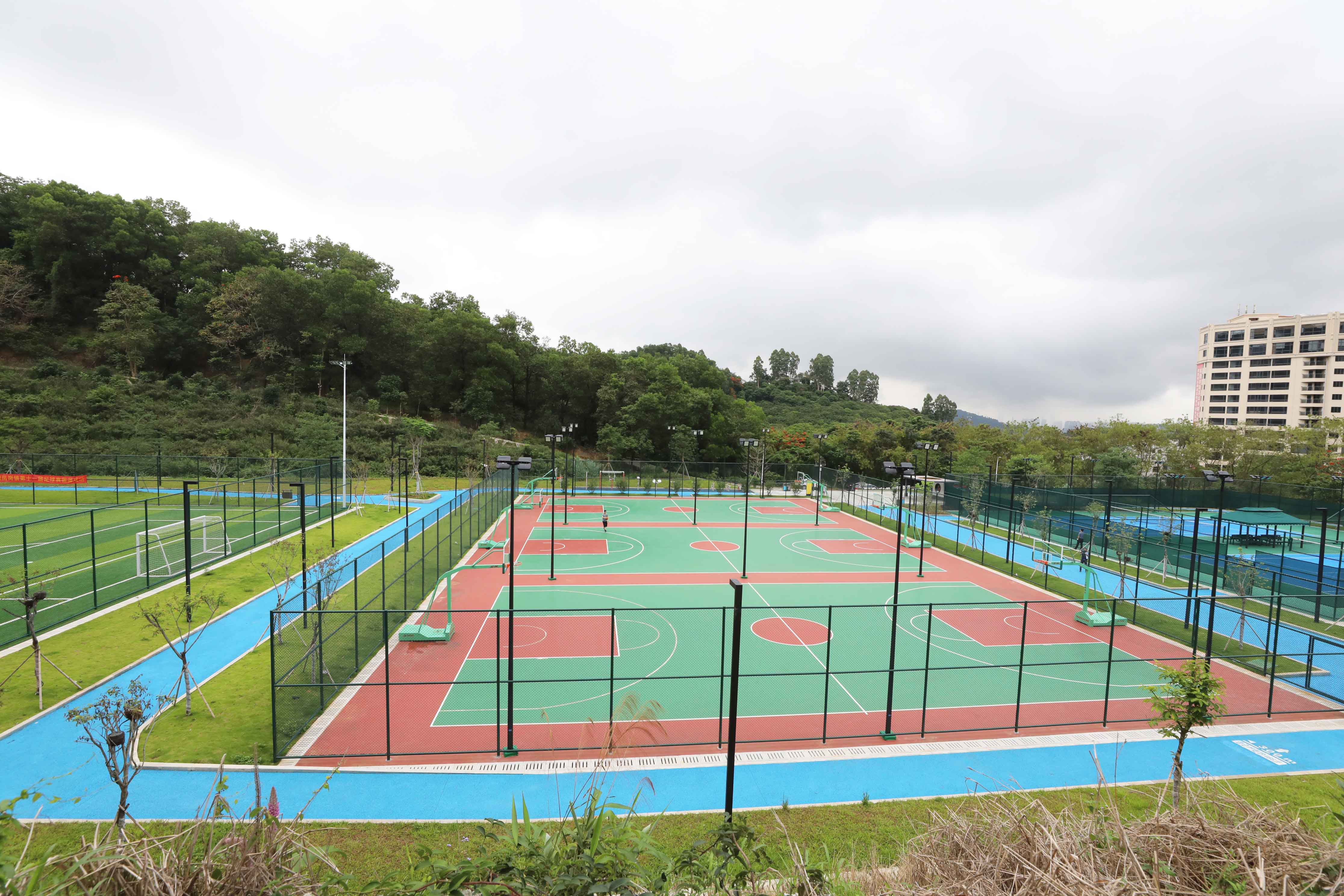 凤岗碧湖体育公园竣工即将对外预约开放