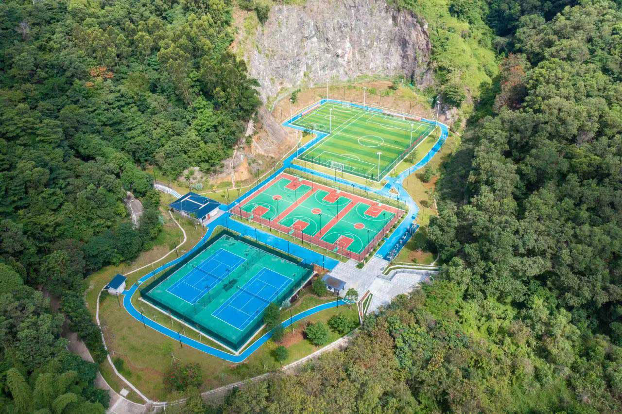 凤岗碧湖体育公园正式开放可免费预约订场