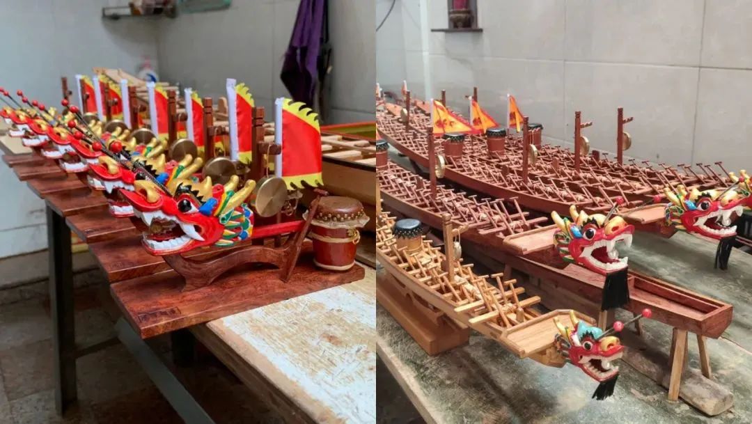小镇造龙舟年产1200余艘(图1)