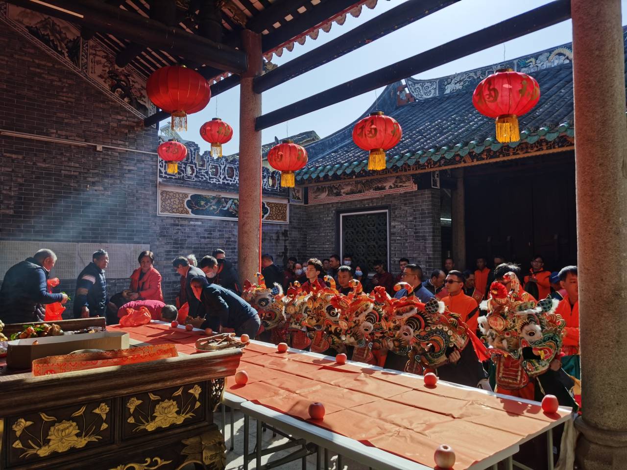 添丁点灯饮灯酒乡村年俗寓意多