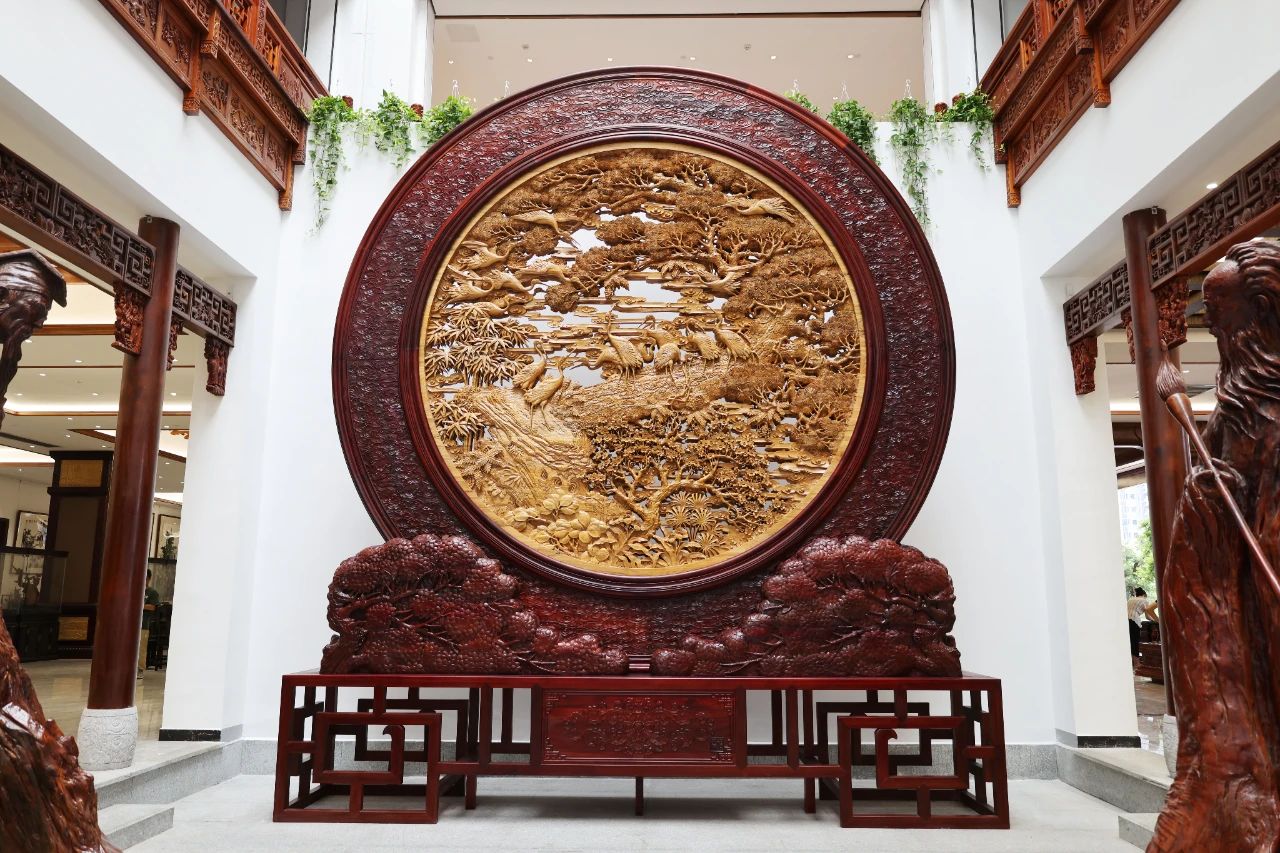 美術品 中国 民国 人形 二つ 置物 検索 紫檀 唐木 石榴 柘榴 瘤木 香合
